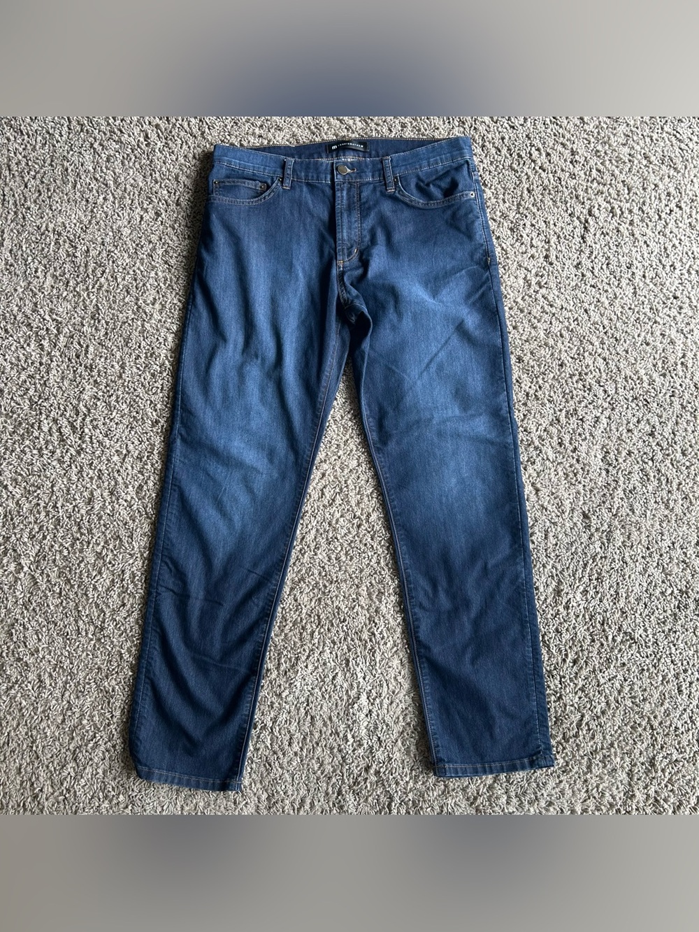 Travis Mathew Legacy Featherweight Jeans Mens 33(34x31) Blue Denim Stretch Pants
